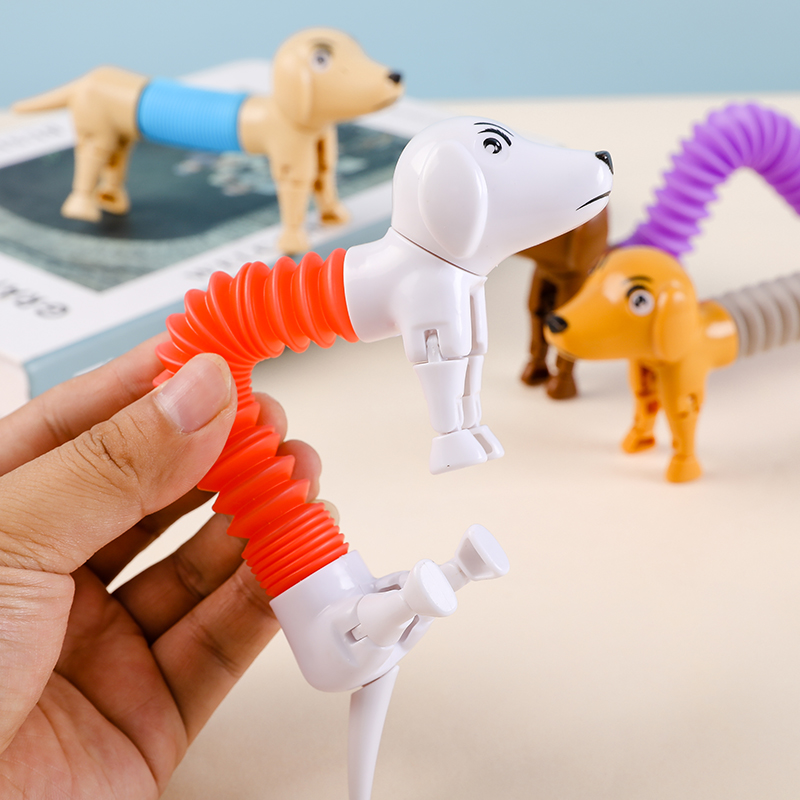 Pipe Bending Spring - Kebaruan Musim Semi Anjing Pop Tabung