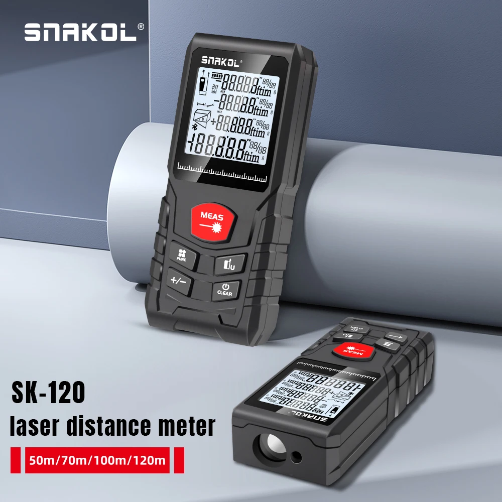 Stanley Tape 25Ft - SNAKOL Pengukur Jarak Laser 50m 70m