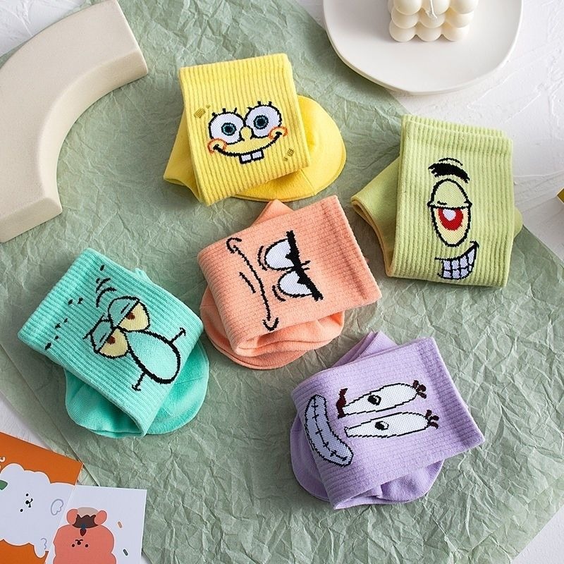 Kaus Kaki Katun SpongeBob Squa - Pipe Bending Spring ulasan dan harga