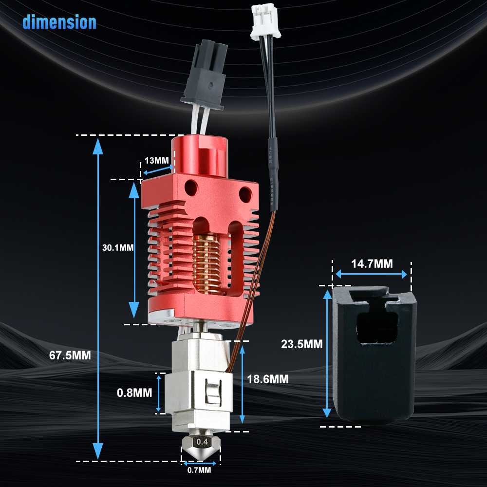 Kit Hotend Untuk Creality Ende - Creality Printer Ender 3 V3 ulasan dan harga
