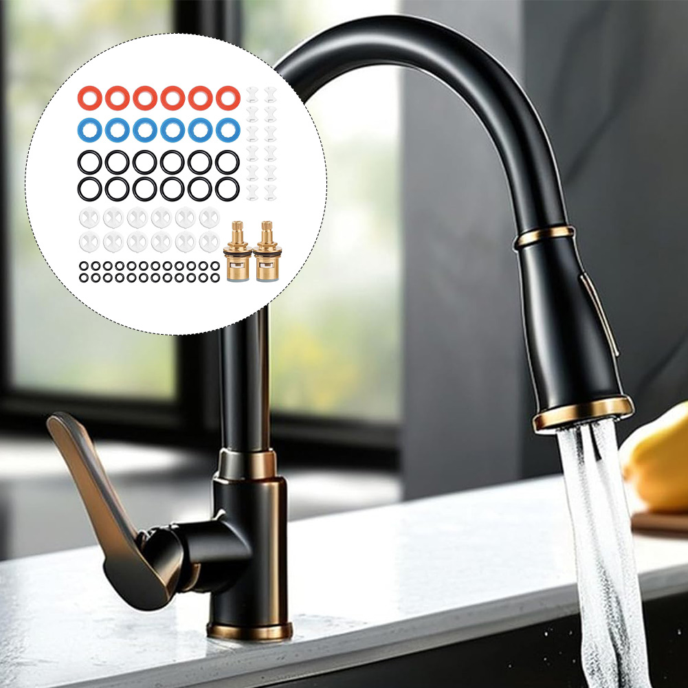 2 Paket Kartrid Keran Kuningan - Silicone Tap Washer ulasan dan harga