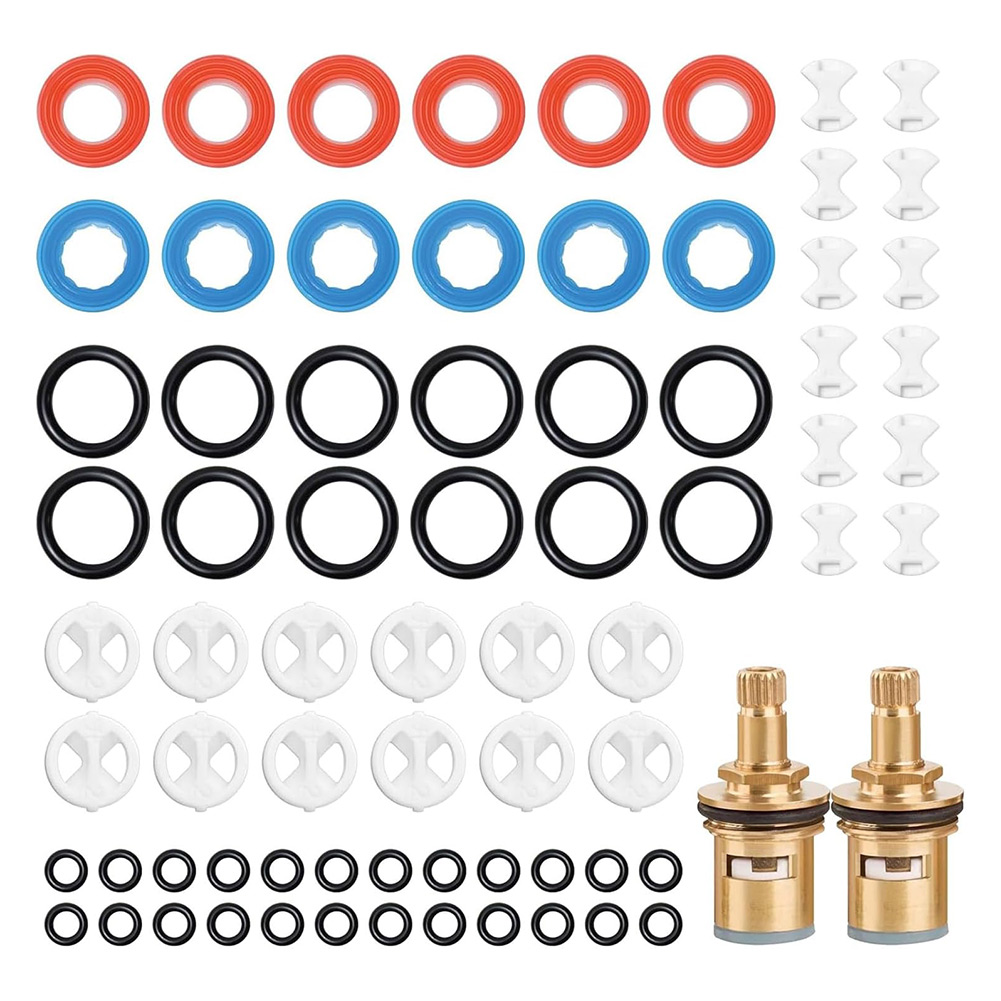 2 Paket Kartrid Keran Kuningan - Silicone Tap Washer ulasan dan harga