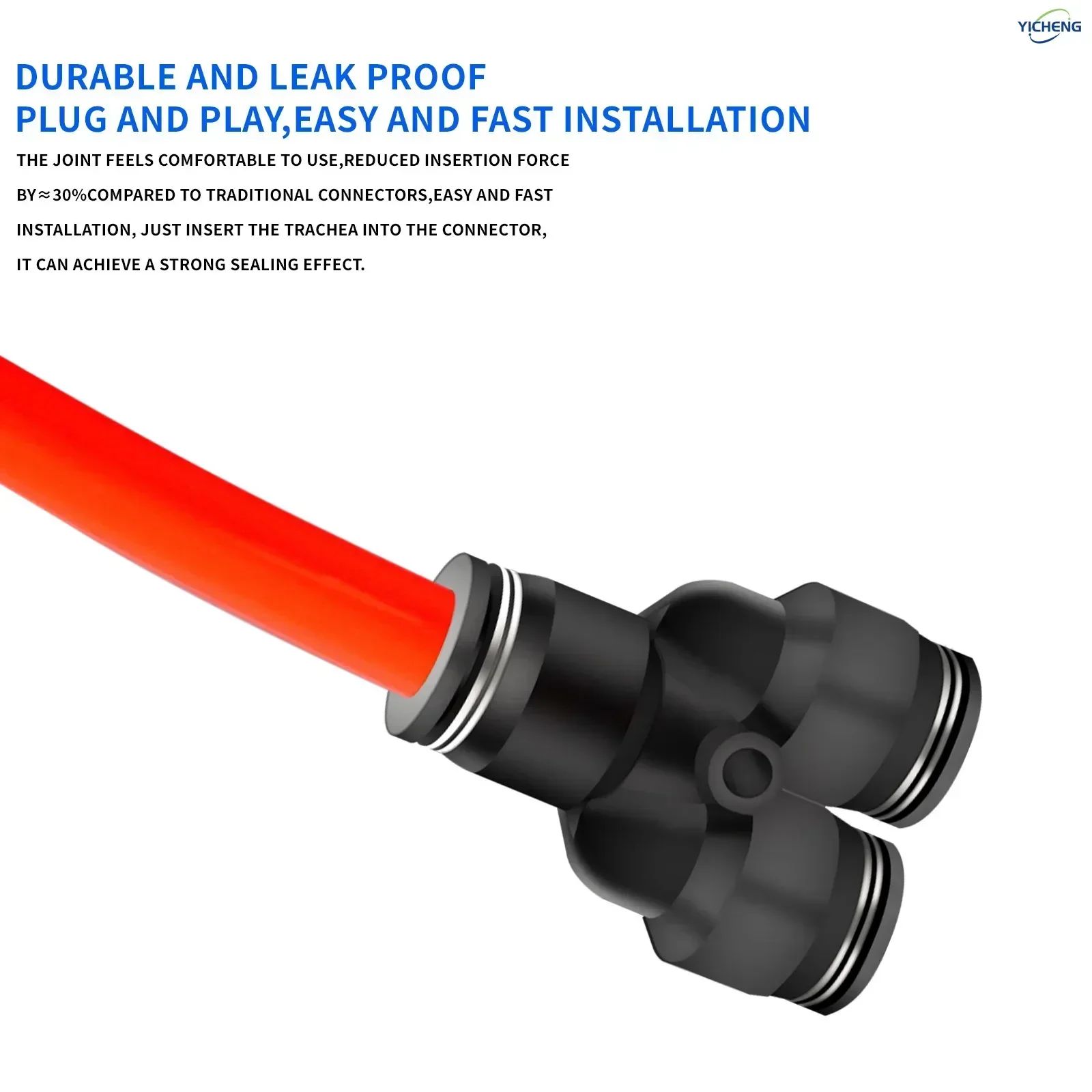 Konektor Selang PNEUMATIC 6MM  - Push Fit Connector ulasan dan harga