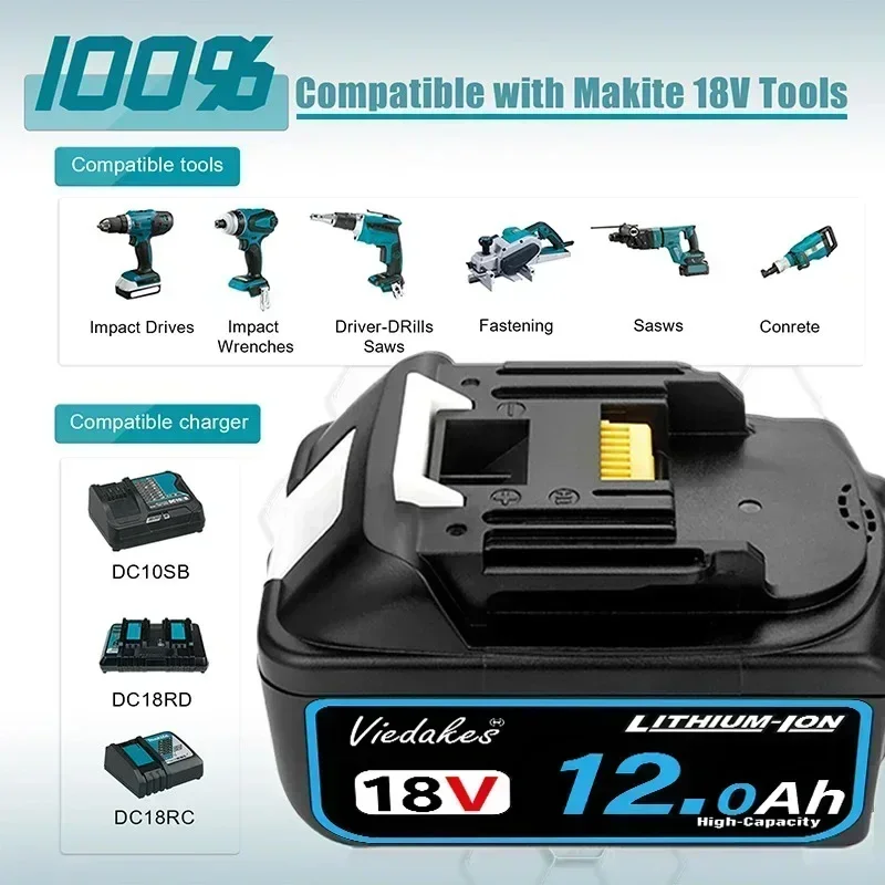 Untuk Baterai Makita 18V 12.0A - Makita Drill Ddf484 ulasan dan harga
