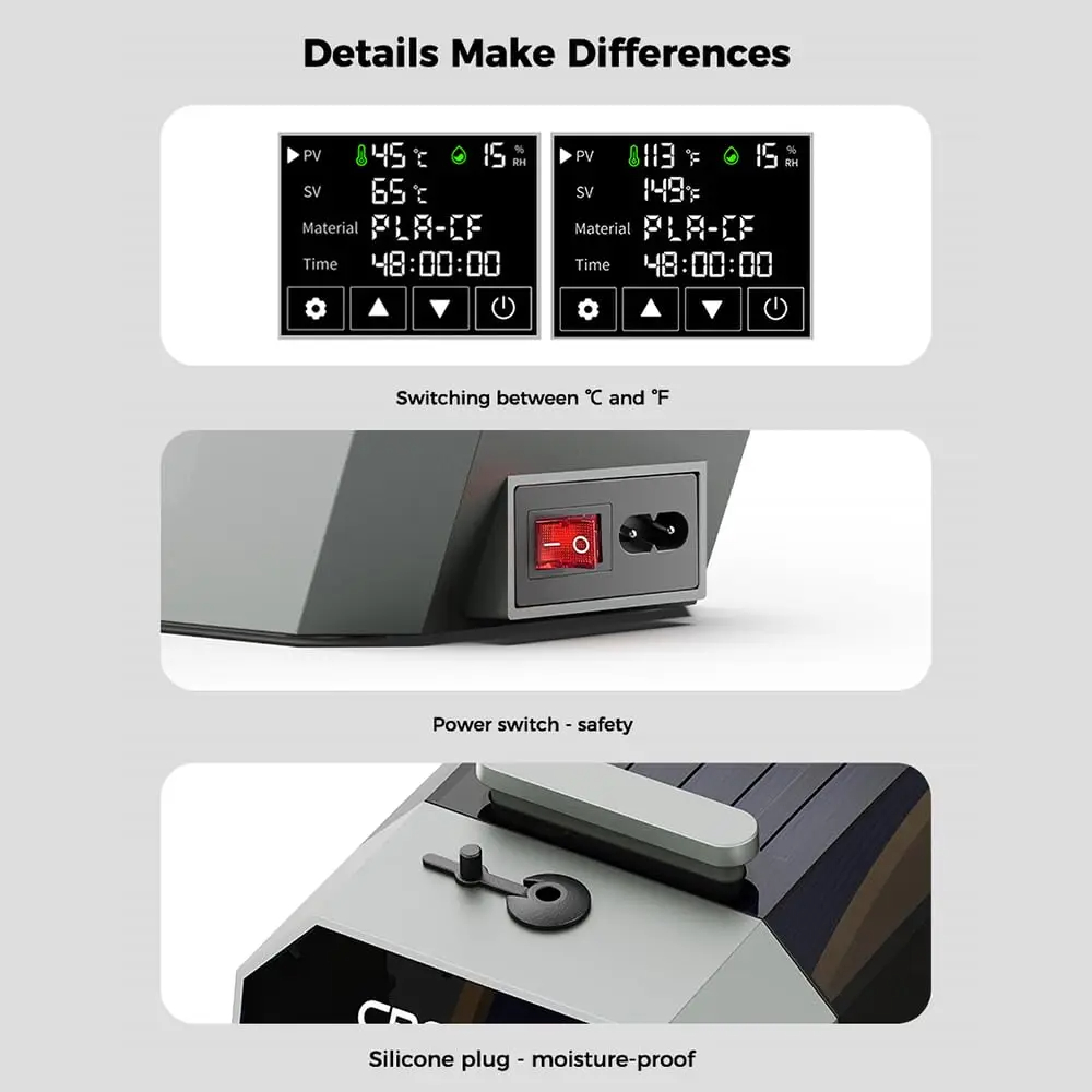 Pengering Filamen Creality Spa - Creality Printer Ender 3 V3 ulasan dan harga