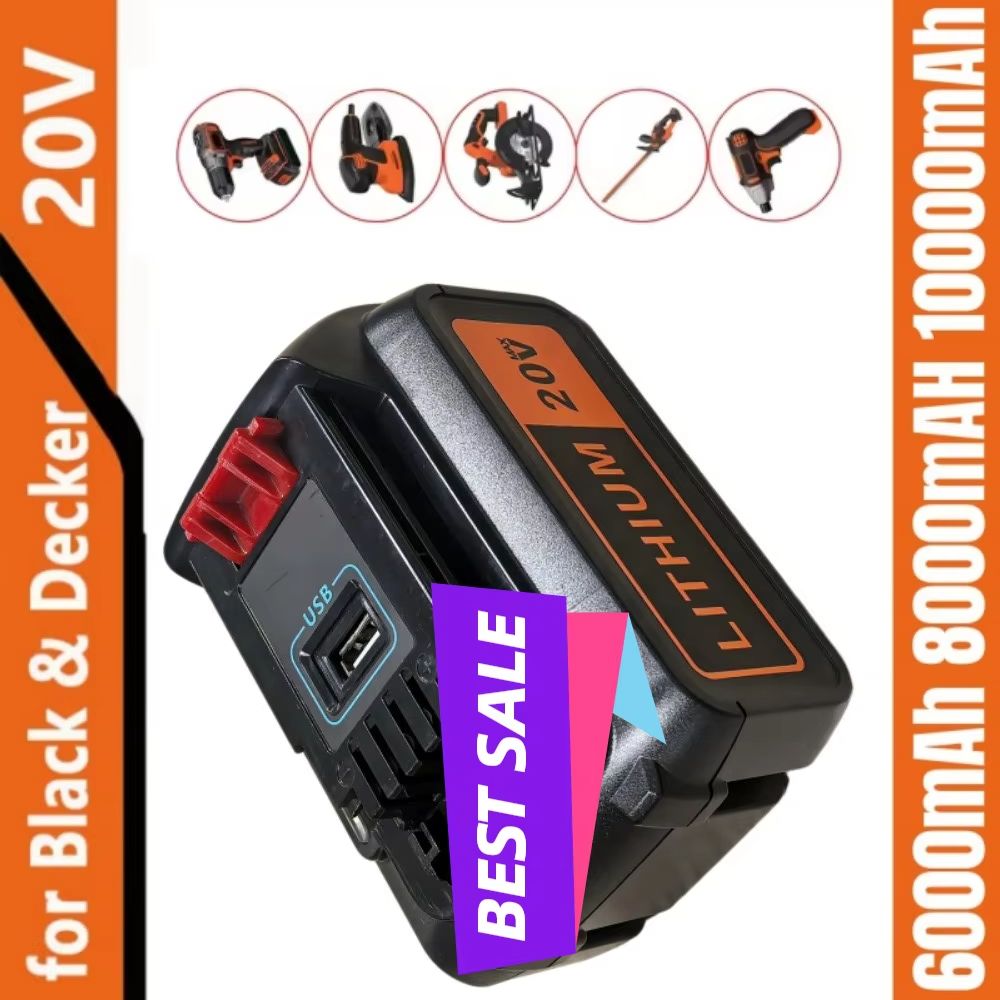 Baterai Pengganti Kapasitas Ti - Black+Decker Tool 20V Max ulasan dan harga