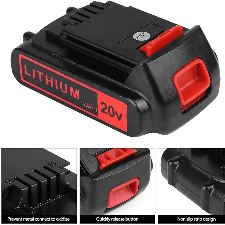 Pengganti Baterai Lithium 3000 - Black+Decker Tool 20V Max ulasan dan harga